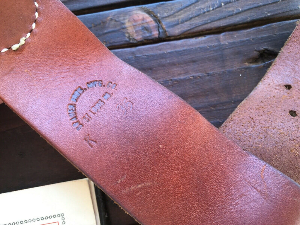 Vintage Brauer Brothers K35 Leather Shoulder Holster for Heavy Frame Revolver 5