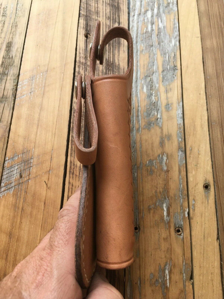 Vintage Natural Tan Tex Shoemaker Paddle Holster For S&W Mod 39 59 Left