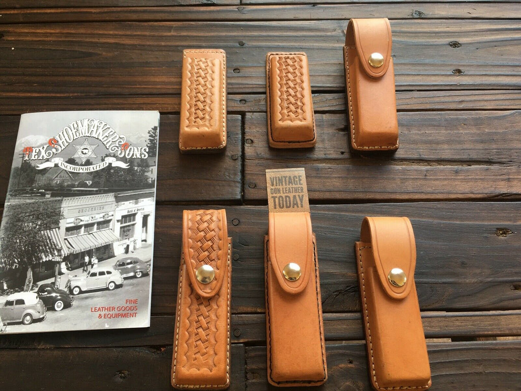 Tex Shoemaker Natural Brown Single Magazine Carrier For Glock 17 22 31
