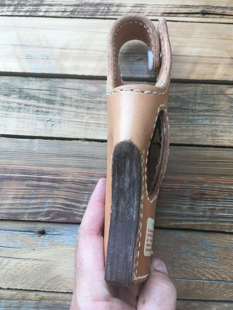 Vintage Tex Shoemaker OWB Brown Leather Holster for S&W 4506 Left