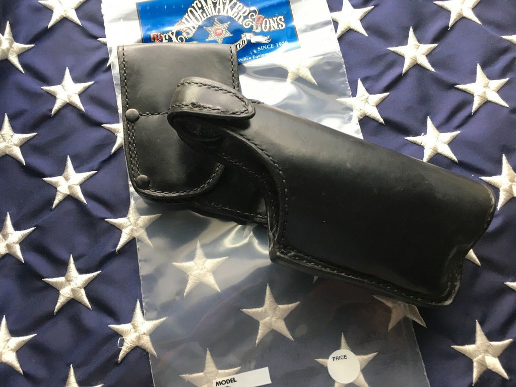 Tex Shoemaker Black Leather Swivel Holster for XDM w/ X300 Streamlight
