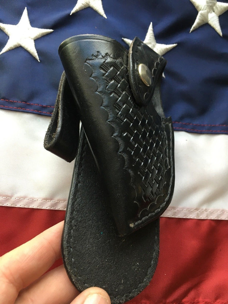 Tex Shoemaker 2 BGPL Black Leather Paddle Holster For S&W Bodyguard LEFT