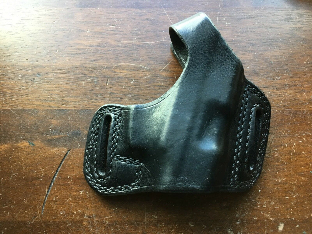 Tex Shoemaker N14TB Black Leather OWB Holster For Taurus PT232