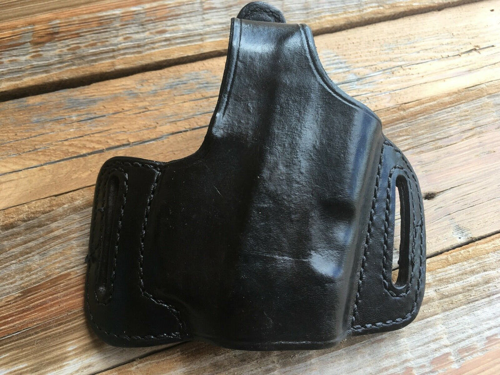Sweet Tex Shoemaker N14 TB Black Leather OWB Holster For Ruger LC9