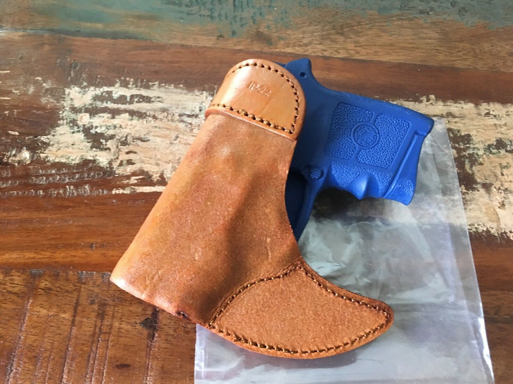 Talon Brown Leather Pocket Holster For Smith & Wesson Bodyguard w/ Insight Laser