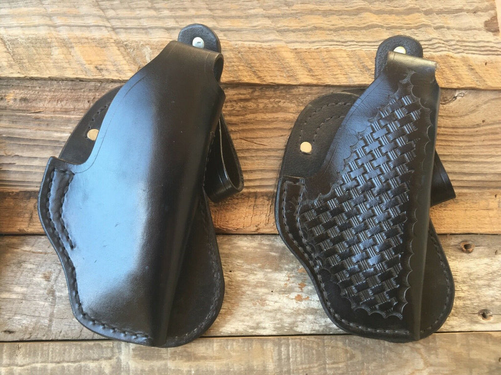 Vintage Tex Shoemaker 11PL Leather Paddle Holster for S&W 2" K Frame Revolver