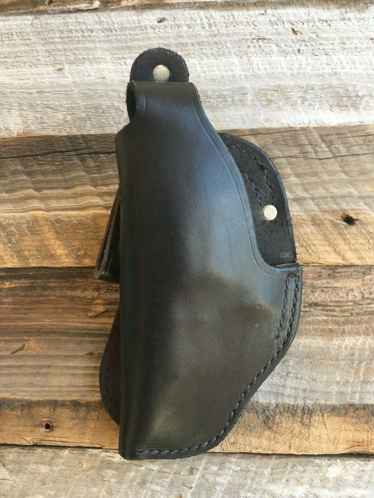 Vintage Tex Shoemaker 11PL Leather Paddle Holster For 3" Medium S&W Revolver